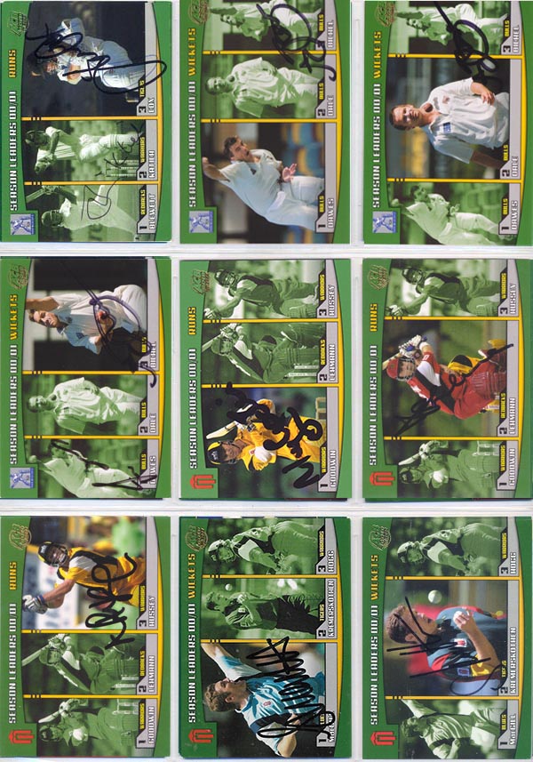 Topps ACB Gold 2001-02 (125) + Specials