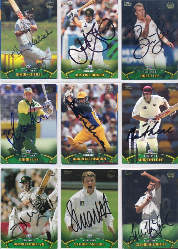 Topps ACB Gold 2001-02 (125) + Specials