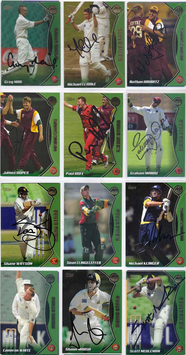 Topps ACB Gold 2001-02 (125) + Specials